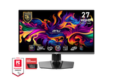 MSI MPG 271QRX QD-OLED, 27" OLED 360Hz Gaming Monitor, 2560 x 1440 (WQHD), 0.03ms Response time AMD FreeSync™ Premium Pro True Black HDR 400, HDMI, DP Port, USB Type C, Tilt/Height